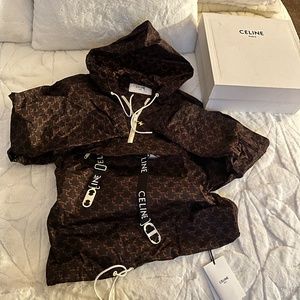 Celine packable windbreaker